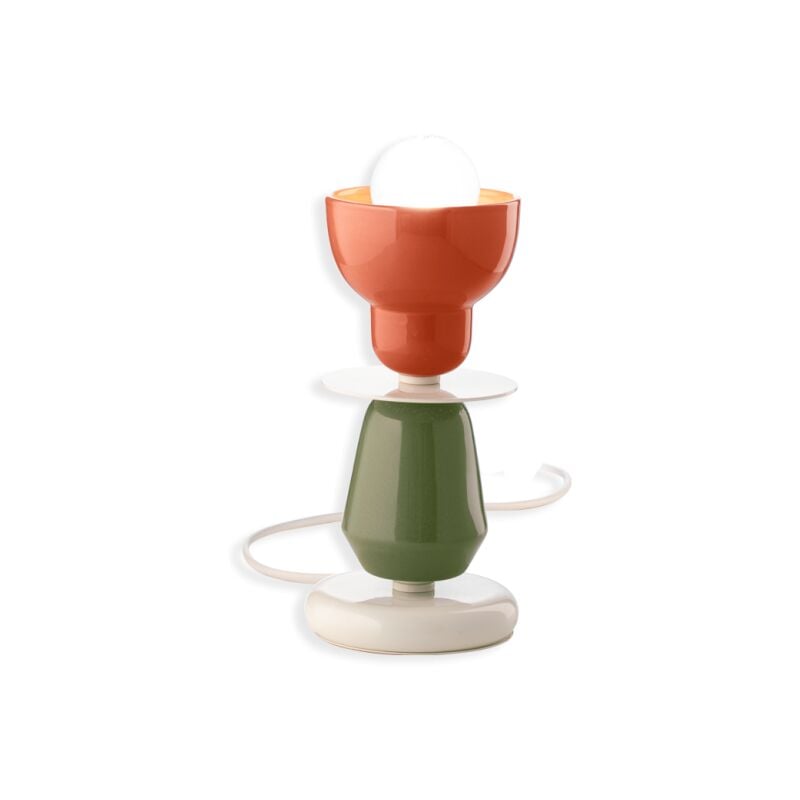 Deco' berimbau C2604, Lampe de table en céramique Ferroluce
