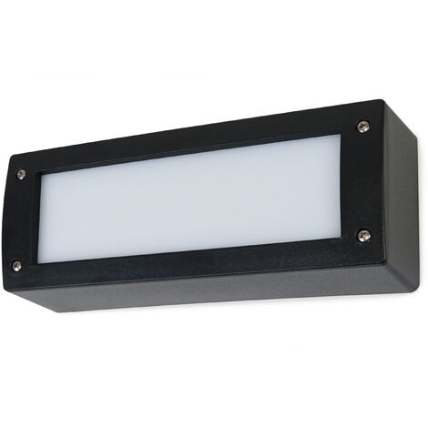 Applique DEVON IP66 GX53 LED T2 2x3.20W 405lm/410lm/410lm CRI80 3000K/4000K/6500K Noir