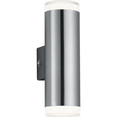 Applique d'extérieur argentée ARACATI, lampe de façade, RL R28212107