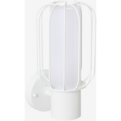 Applique d'extérieur Arveta en acier inoxydable SKLUM Blanc