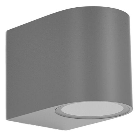 Applique d'extérieur Gazelle 1xgu10 gris ip44 8x7x9 cm