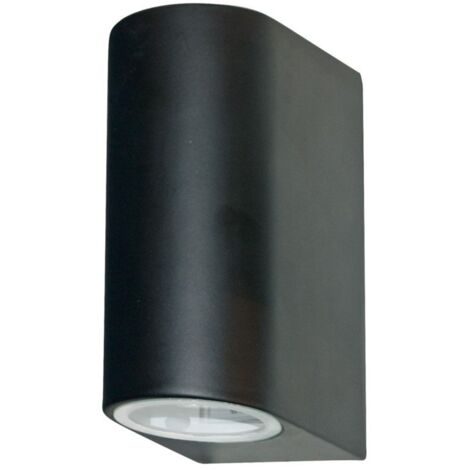 Applique d'extérieur LED 3W & Weranda (Gu10 Led) Ip44 2 flammes noir 3000K IP44