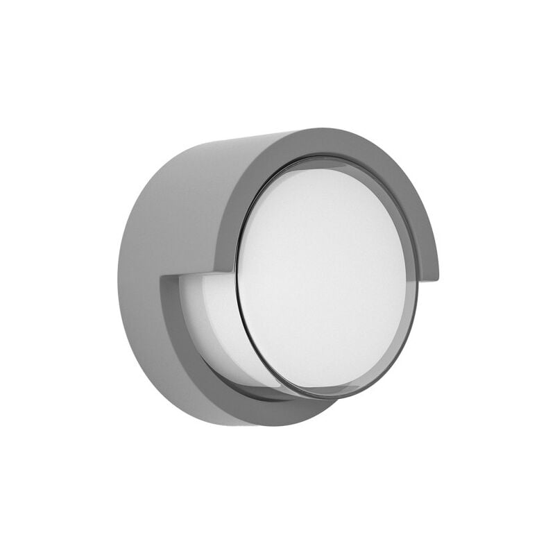Applique extérieure 12w 3000k bejel grey ip65 17x17x10,2 cm 600lm