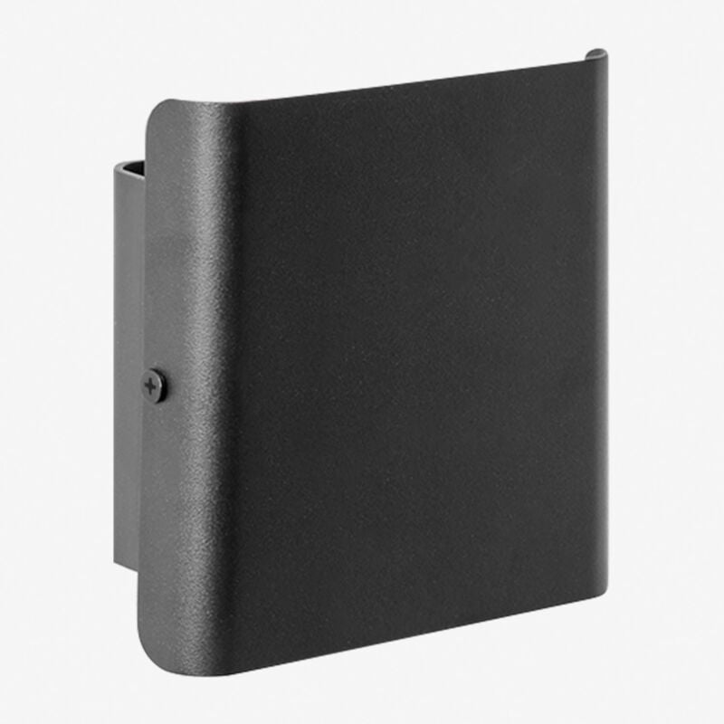 Applique d'extérieur led en aluminium et acier inoxydable Nirela Sklum Noir