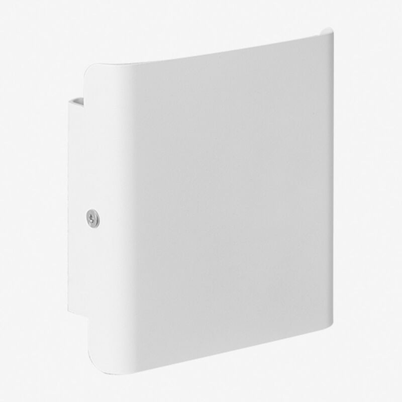 Applique d'extérieur LED en aluminium et acier inoxydable Nirela SKLUM Blanc