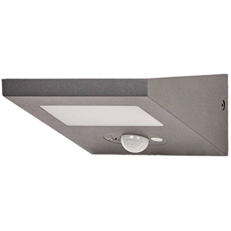 Applique Murale Solaire 'Felin' en aluminium