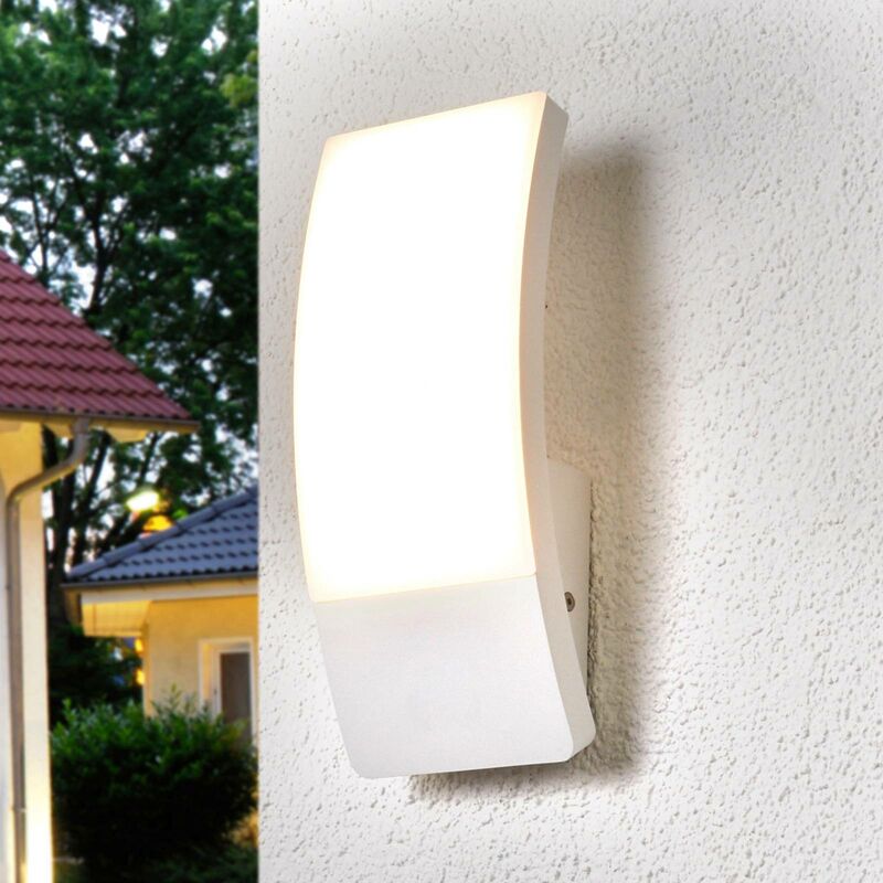 LED Applique Exterieur 'Siara' en aluminium - blanc