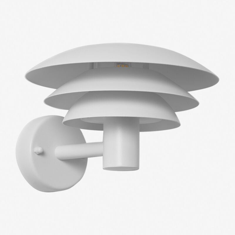 Applique d'extérieur Lirano en acier inoxydable Sklum Blanc