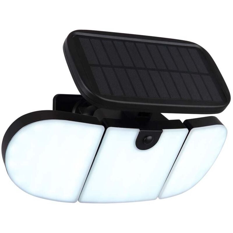 Applique d'extérieur, lumière solaire, spot extérieur, lampe de façade led mobile, noir
