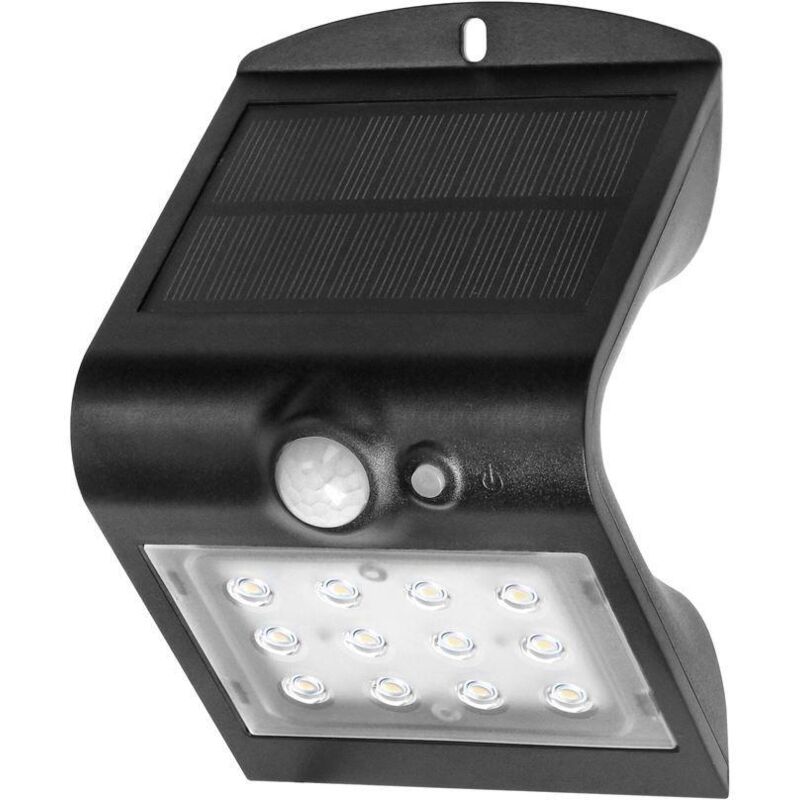 Applique d'extérieur SILOE LED 1,5 W 4000 K avec détecteur de mouvement OR-SL-6083BLR4 noir