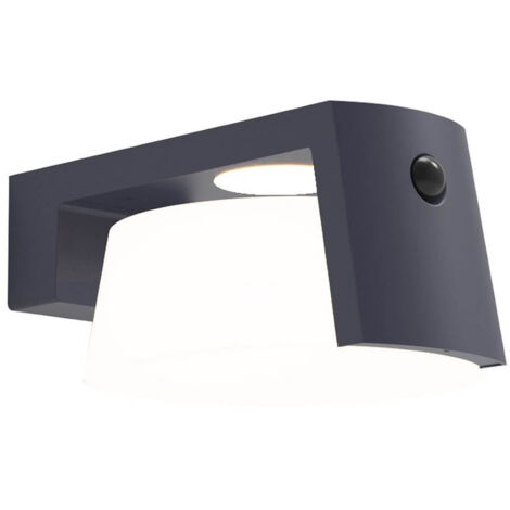 Applique d'extérieur solaire Moon - Détecteur de mouvement 6906001118 Lutec