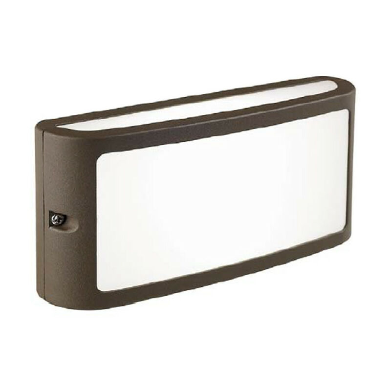 Applique d'extérieur Sovil ÉCRAN avec LED 10W 4000K Brun 99500/27