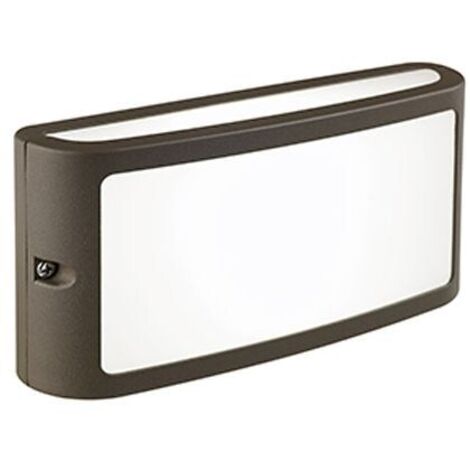 Applique d'extérieur Sovil ÉCRAN avec LED 10W 4000K Brun 99500/27