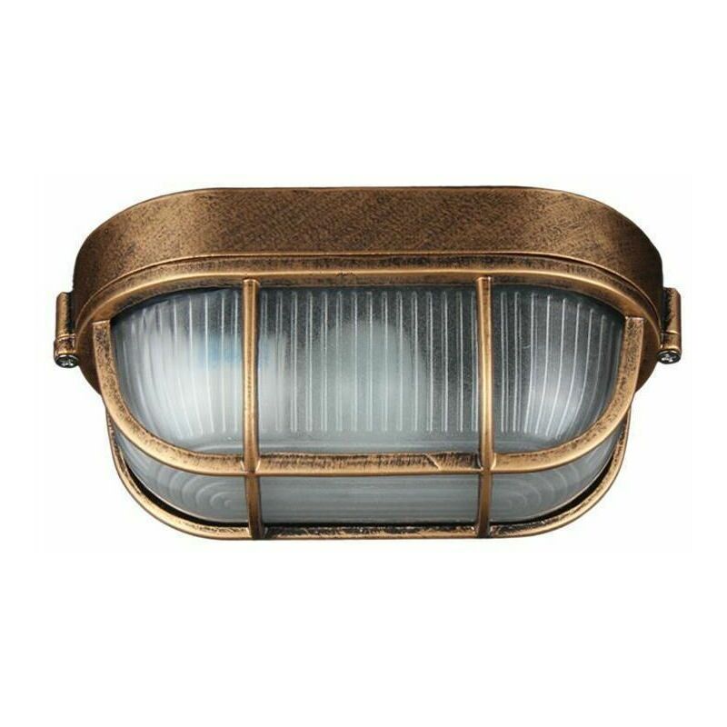 Applique D'extérieur, Lampe Ovale En Aluminium Moulé Sous Pression Applique, Murale Marine Nautique Lumière Vintage Industrielle, Lampe De Bateau,