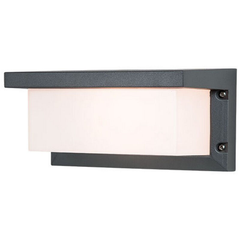 Larissa Lighting - Applique Murale Extérieure Pour Ampoule led E27 IP54 Graphite zambelis