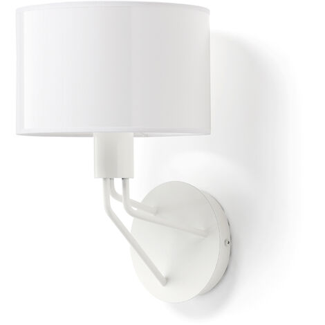 Applique DIAGONAL E27 13W Blanc