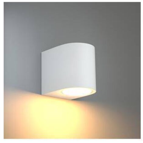 APPLIQUE DRAPION 9X8X7CM BIANCO GU10 1X5W MAX
