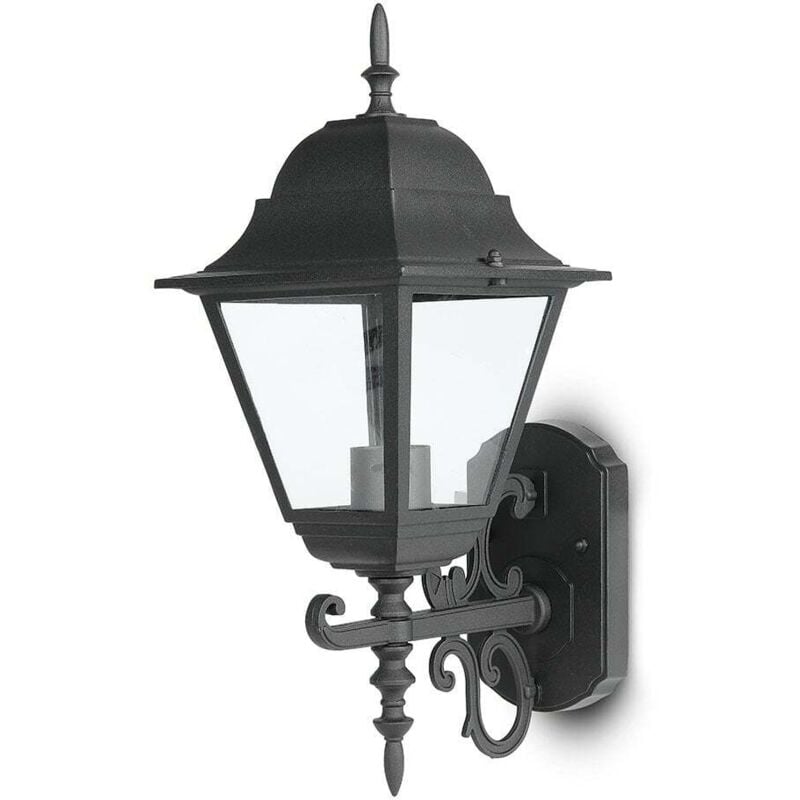 Applique d'extérieur - up - IP44 - Noir mat