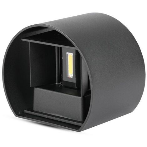 756 Blanc 6w Sku Noir Ip65 Applique Du Jardin 7090 Aluminium Rond Led ModVt Corps Neutre 4000k nN0y8wOvm