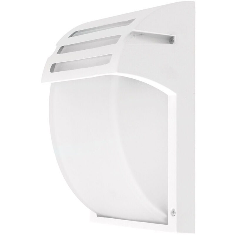 Applique E27 Aluminium Blanc