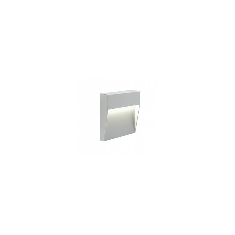 Applique en aluminium moulé avec diffuseur satiné - 3W, 361 lumens, lumière chaude blanc