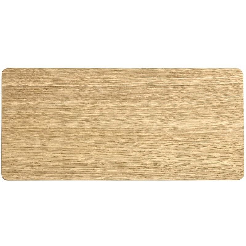 Licht-erlebnisse - Applique en bois carrée 35 cm plat Moderne lumière indirecte Lampe murale