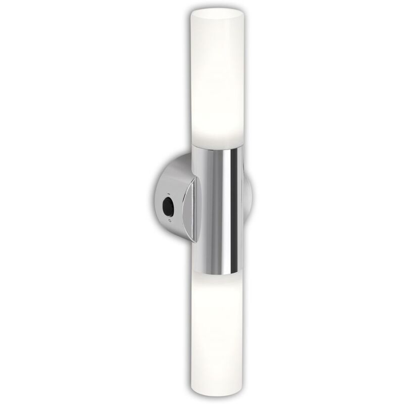 Briloner - Applique murale de salle de bain, chrome, 2xE14 sans ampoule