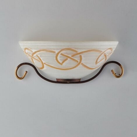 Plafonnier Moderne En Fer Cuivre Urbain Noir Six Lumières 71x H19 Cm