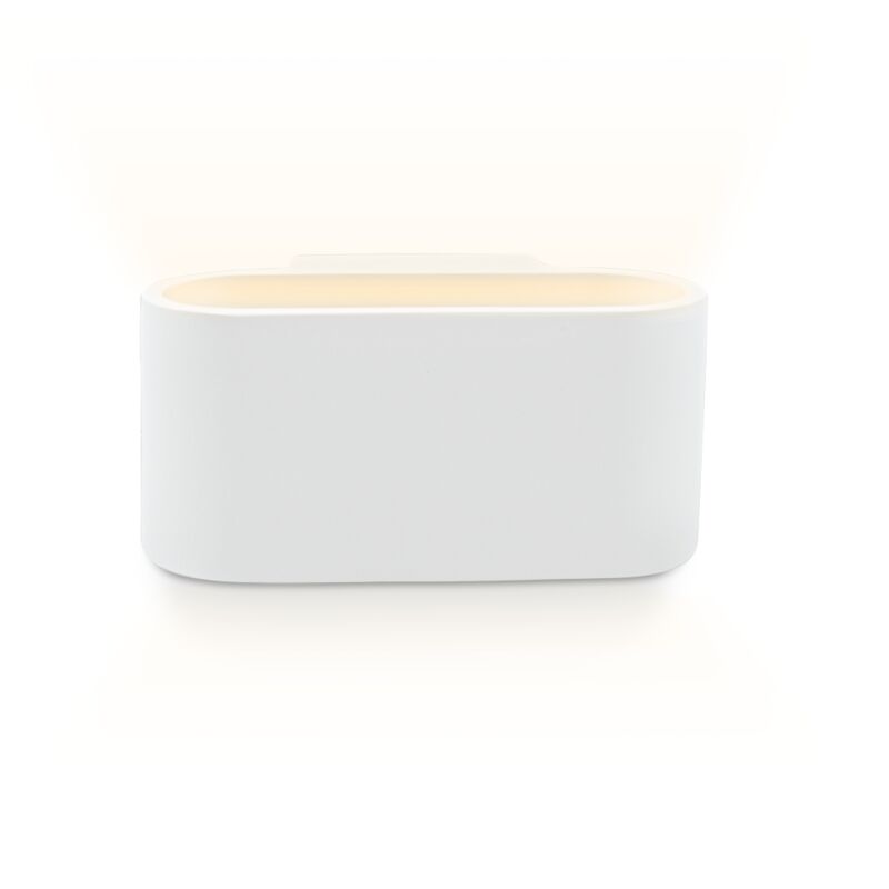 Mediawave Store - Applique en plâtre G9 Montage mural Double émission lumineuse