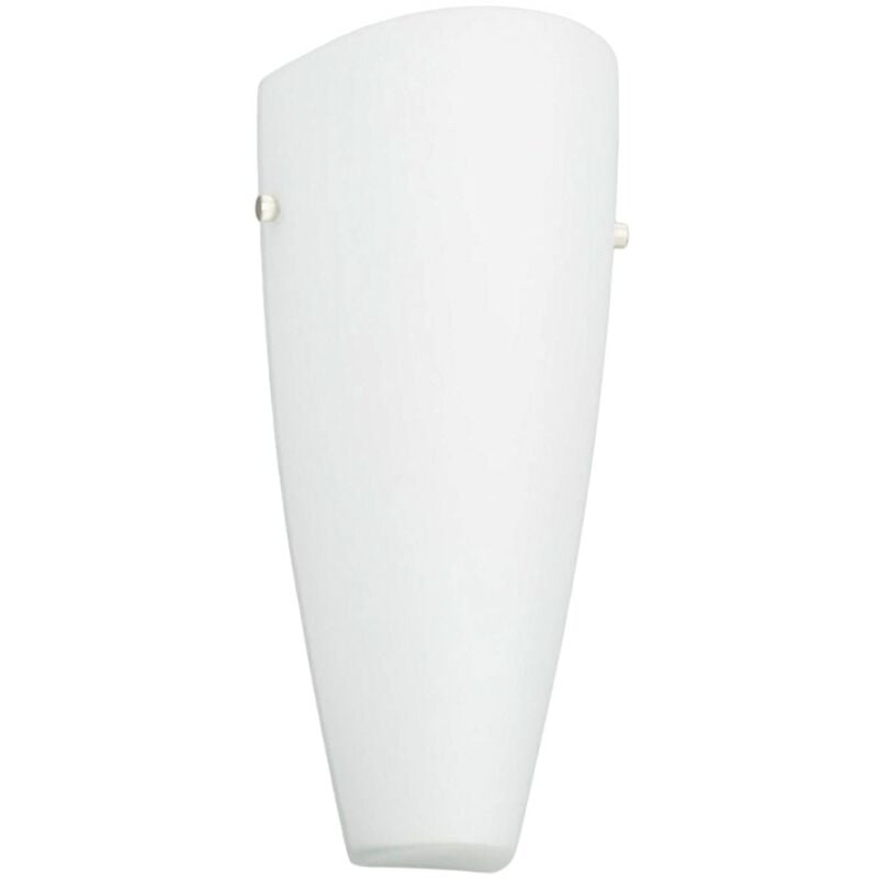 Applique Murale à intensité variable 'Hermine' en verre pour couloir