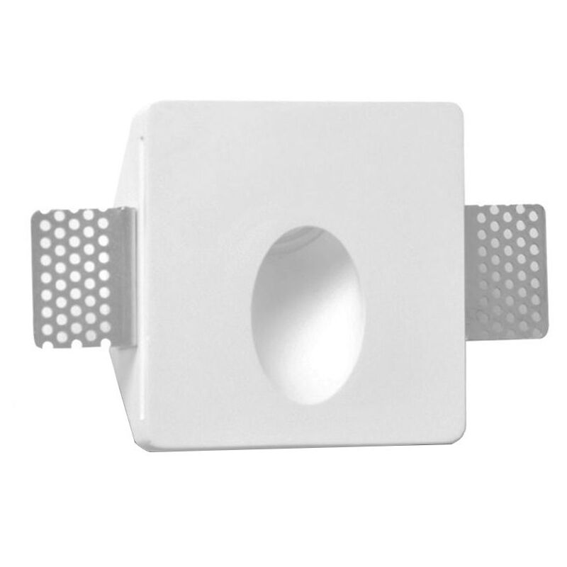 Applique encastrable led en plâtre 'Olive' 1W Applique encastrable led en plâtre 'Olive' 1W