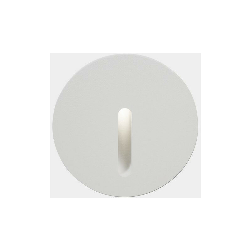 Leds C4 Bat Round Lineal Outdoor led Encastré Applique Ronde Blanc IP65 2.2W 2700K