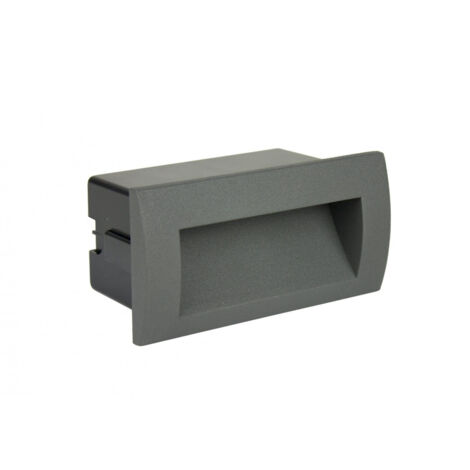 Applique encastrée escalier LED 4W gris IP65 SUMA M2031