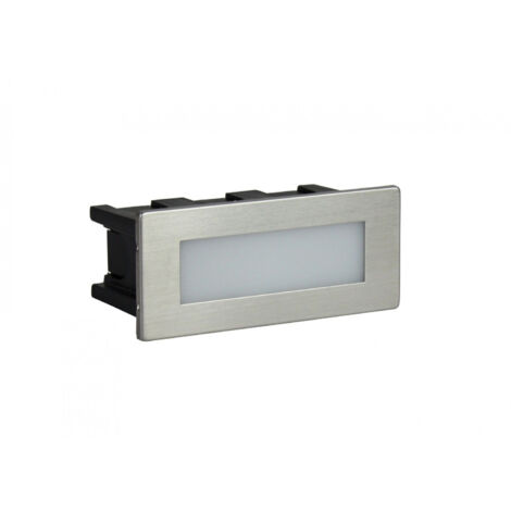 Applique encastrée façade LED 1,5W inox IP65 SU-MA Mur E04