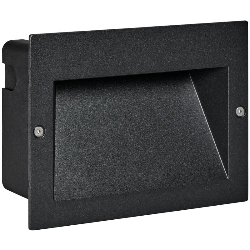 Aric - applique encastrée murale inari - 10.5w - cct - ip65 - anthracite 51348