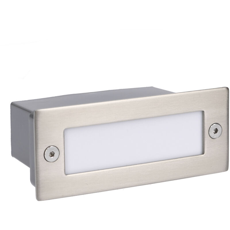 Empotrable De Pared Ip54 Stair Led 1W 3000K Acero Inoxidable 5Lm