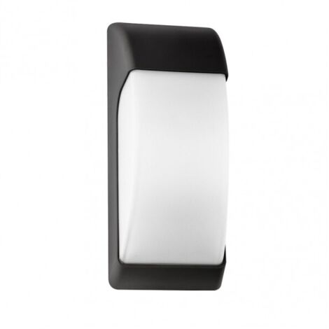 Applique espelta outdoor 1xe27 nero ip65 policarbonato   32x12,9x13 cm