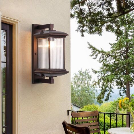 Applique Esterna 16W – Luce Calda Inclusa, Alluminio, Portico, Terrazza