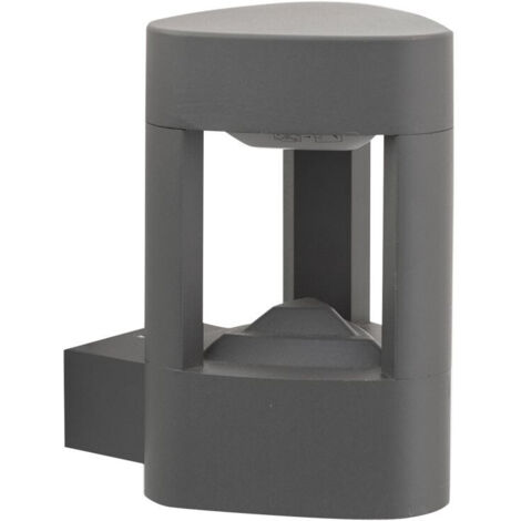 Applique esterna 20x12,5 GX53 grigio scuro IP54 SU-MA