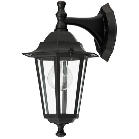 Applique esterna classica nera E27 Rabalux Velence 8202