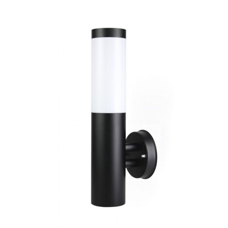 Applique esterna da giardino SU-MA Inox ST025 E27 nera IP44
