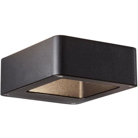 Applique esterna GOLDA colore nero con LED integrato
