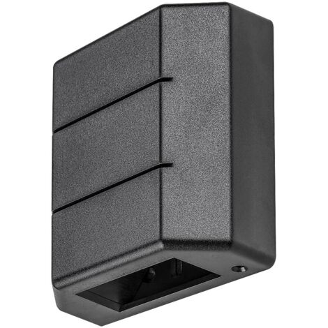 Applique esterna LED 6W nera IP54 Lippa 7319 Rabalux