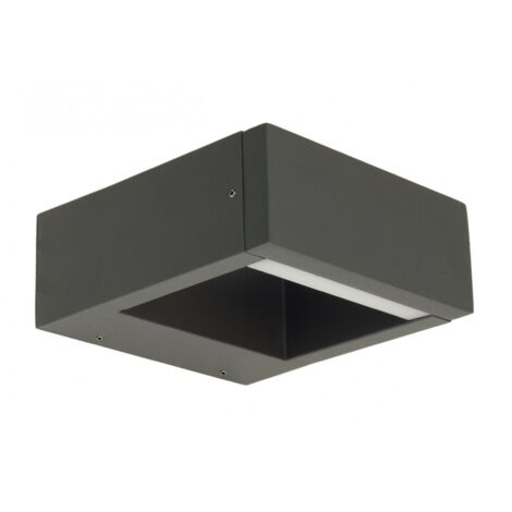 Applique esterna LED 7W CCT grigio scuro IP54 SU-MA YB19504