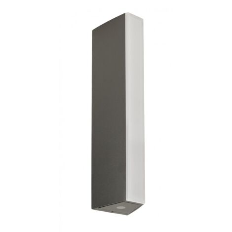 Applique esterna LED su/giù 2x5W grigio scuro IP54 SU-MA M1401