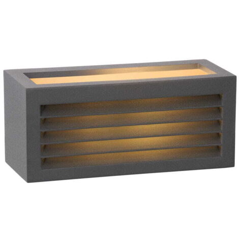 Applique esterna Lucide DIMO E27 IP54 in alluminio
