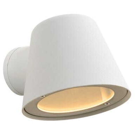 Applique esterna Lucide Dingo bianca GU10 LED 5W 3000K