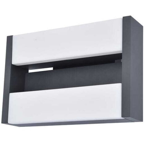 Applique esterna LUTEC Conroy antracite LED 15W IP54