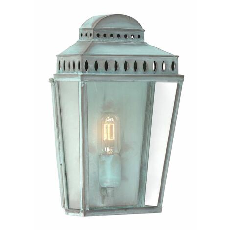 Applique esterna Mansion House verderame E27 60W Elstead