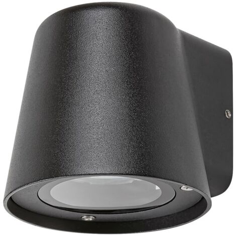 Applique esterna moderna GU10 IP54 nero Rabalux Mandal